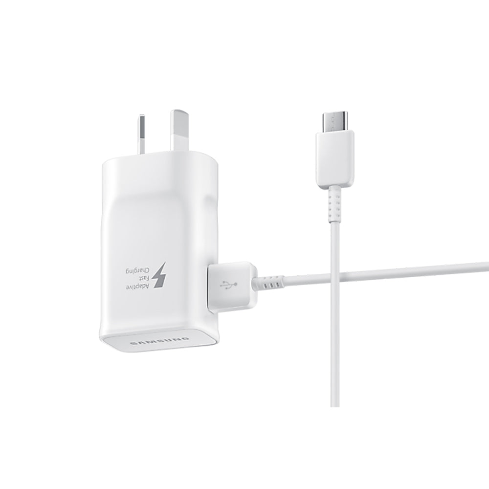 Samsung Fast Charging Travel Adapter (includes Type-C cable)(5V/9V) - White