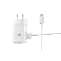 Thumbnail for Samsung Fast Charging Travel Adapter (includes Type-C cable)(5V/9V) - White