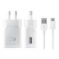 Samsung Fast Charging Travel Adapter (includes Type-C cable)(5V/9V) - White