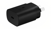 Thumbnail for Samsung USB-C 25W AC Charger - Black (Includes USB-C Cable)