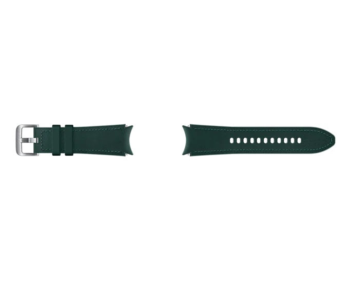 Samsung Hybrid Leather Band for Galaxy Watch4 (20mm, S/M) - Green