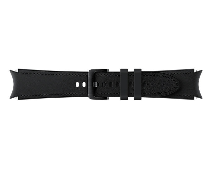 Samsung Hybrid Leather Band for Galaxy Watch4 (20mm, M/L) - Black