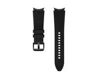Thumbnail for Samsung Hybrid Leather Band for Galaxy Watch4 (20mm, M/L) - Black