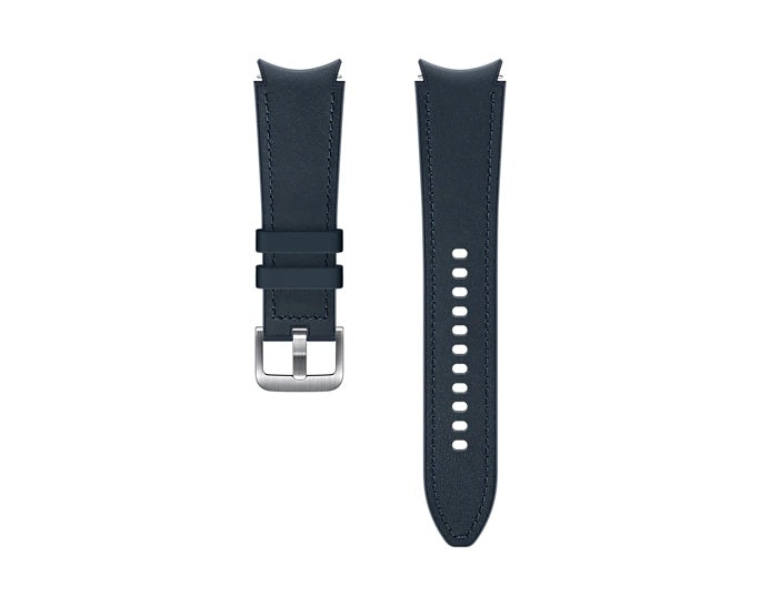 Samsung Hybrid Leather Band for Galaxy Watch4 (20mm, M/L) - Navy