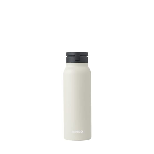 Ringo Water Bottle with Magnetic Phone Mount 710ml (24oz) - Ivory