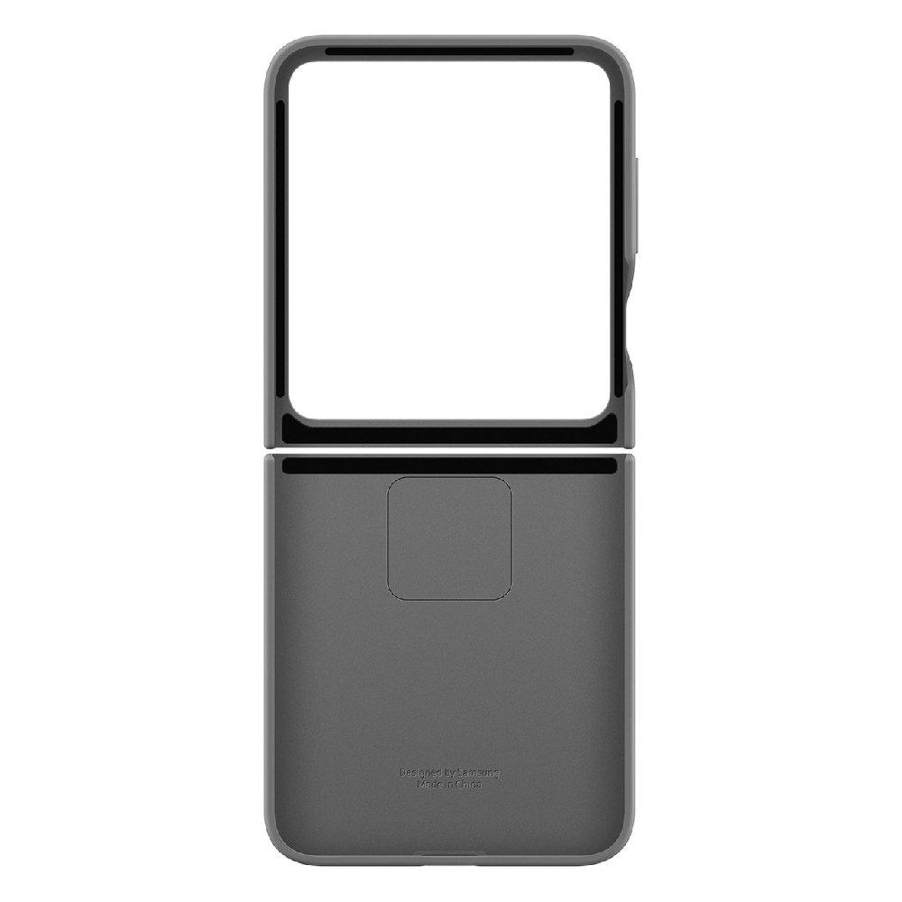 Samsung Silicone Ring Case for Galaxy Z Flip7FE / Flip6 - Grey