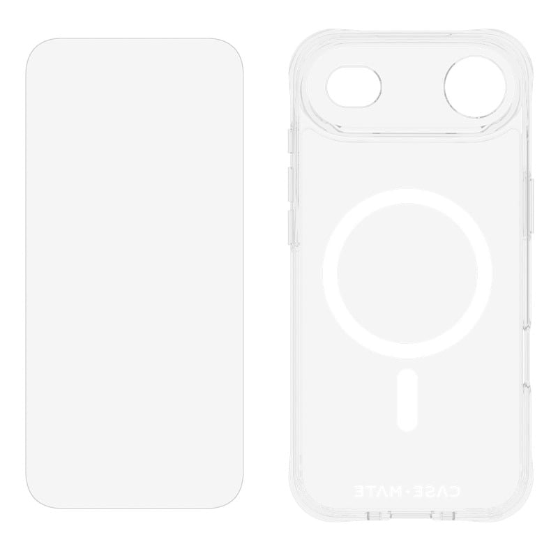 Case-Mate Case & Screen Protection Pack with MagSafe for iPhone Air - Clear