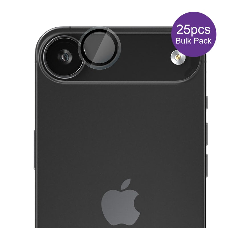 EFM Camera Lens Protector Bulk Pack 25 Units for iPhone Air - Clear
