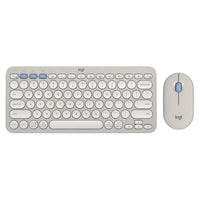 Thumbnail for Logitech Pebble 2 Combo Wireless Keyboard and Mouse - Sand