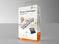 Thumbnail for J5create USB-C to Dual HDMI Docking Station