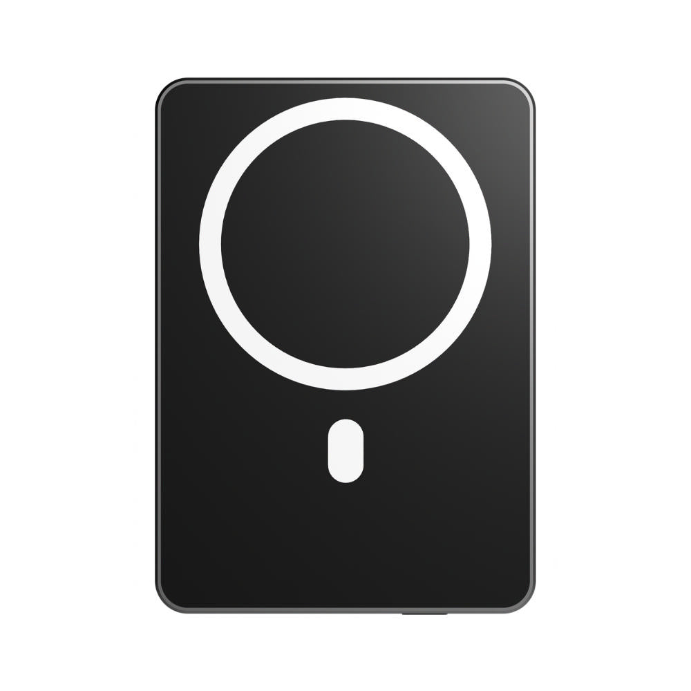 Cygnett Magslim 10000mAh Magnetic Wireless Power Bank - Black