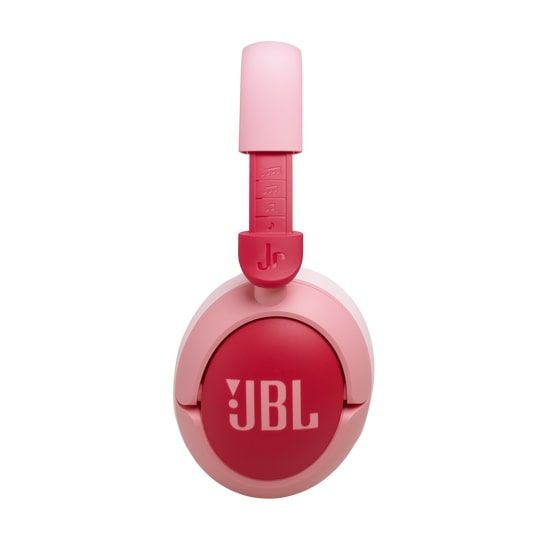 JBL Junior 470NC Wireless Bluetooth Over-Ear Noise Cancelling Kids Headphones- Pink