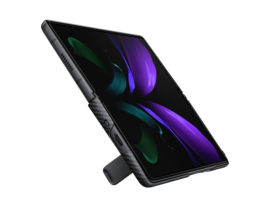 Samsung Galaxy Z Fold2 Aramid Standing Cover - Black