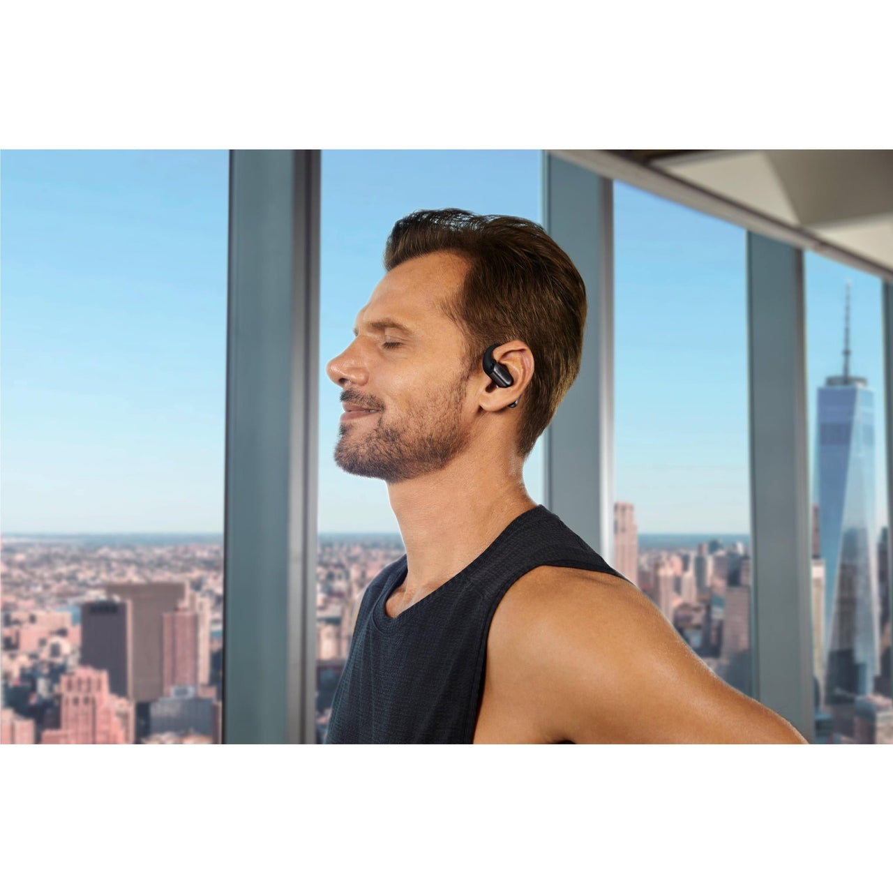 Shokz OpenFit Pro Wireless Open Ear Headphones - Black