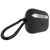 Thumbnail for Case-Mate Tough Case for AirPods Pro 3 - Black with Black Carabiner