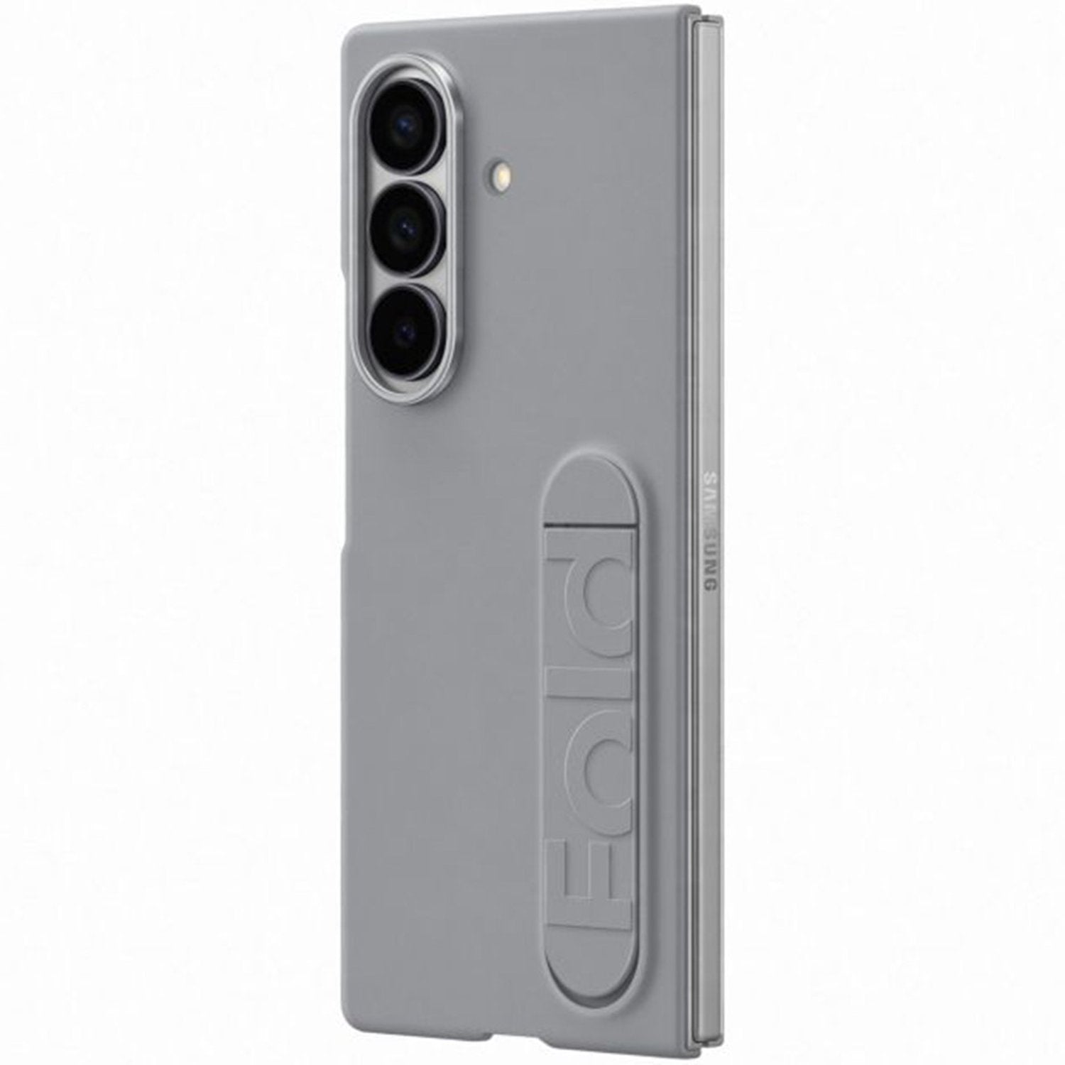 Samsung Silicone Stand Case for Galaxy Z Fold7 - Grey