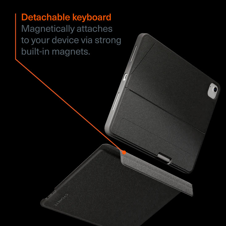 Cygnett Magnetic Wireless Keyboard Case For iPad Air M3 13” - Black