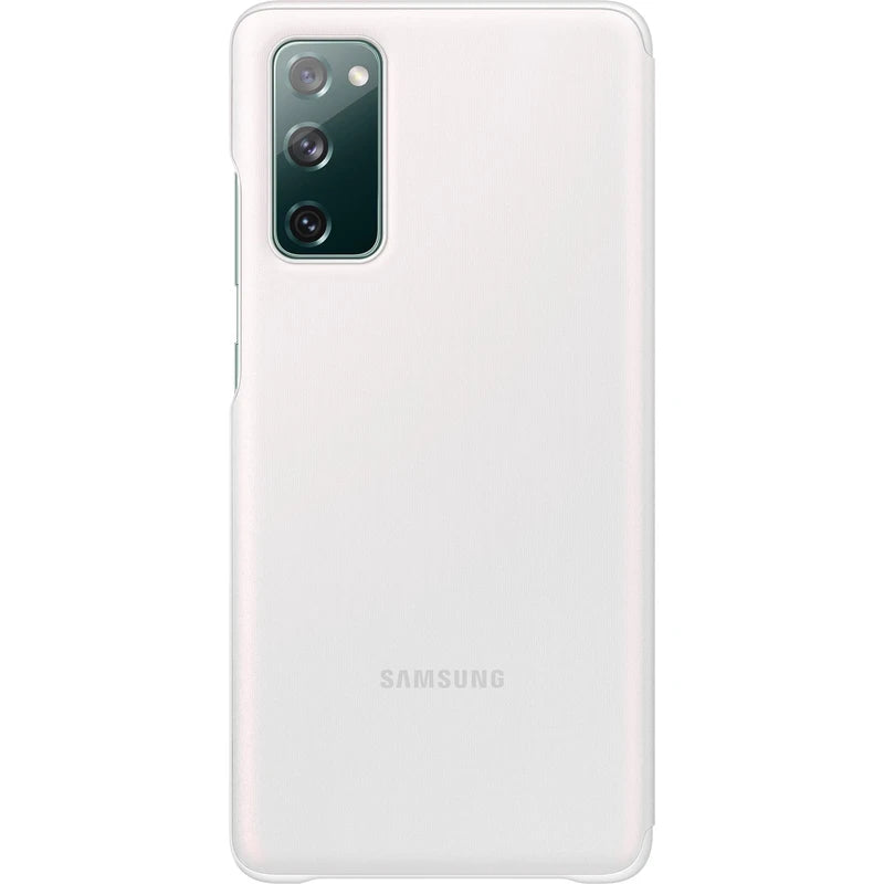 Samsung Clear View Cover Case for Galaxy S20FE - White