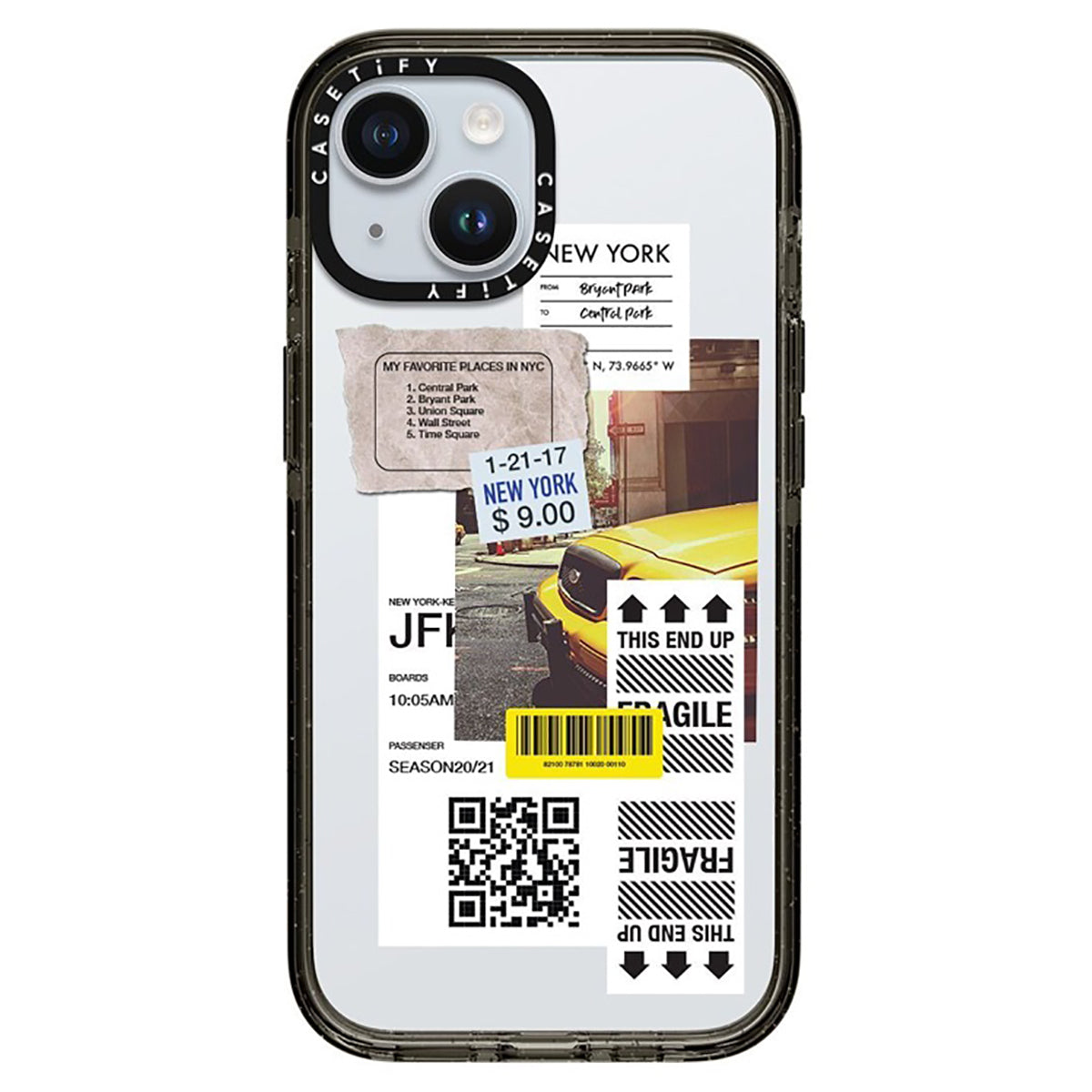 Casetify Impact Case with MagSafe for Apple iPhone 15 Pro Max - Label Note Case 2