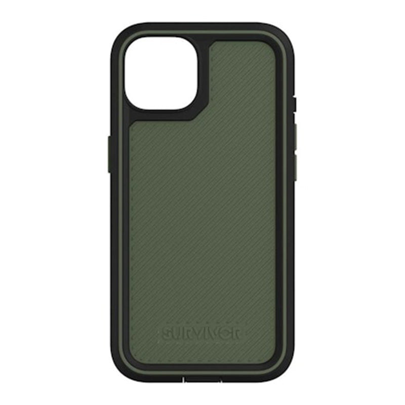 Survivor Earth Case for iPhone 13 - Black/Wild Fern