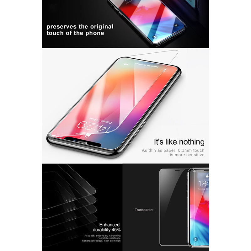Blacktech Tempered Glass Screen Protector for Samsung Galaxy A27 / A36 / A37 / A56 / A57 / S24 FE / S25 FE / S26 FE - Clear