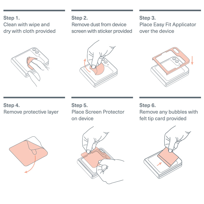 Cygnett OpticShield Japanese Tempered Glass for Samsung Galaxy Z Flip6 5G (6.7")