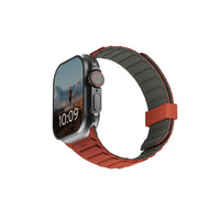 Thumbnail for UAG Pathfinder Strap for Apple Watch (44-46mm/ULTRA) - Olive/Rust