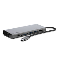 Thumbnail for Belkin USB-C Multimedia Hub 1x4K HDMI,1xGB Ethernet - Silver