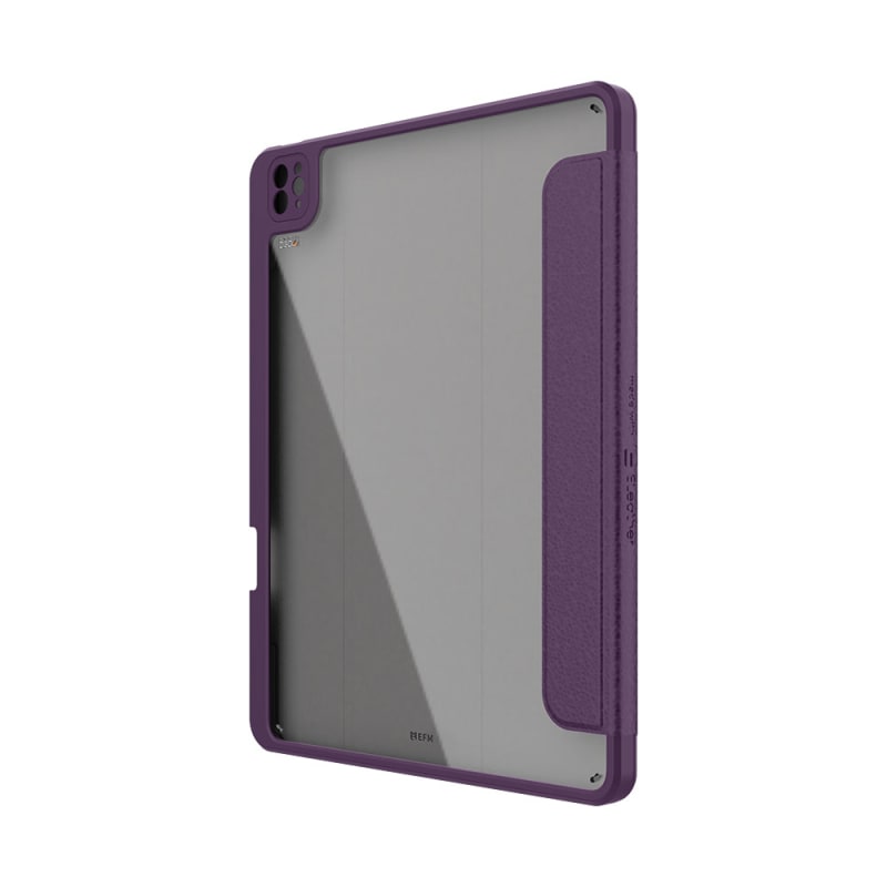 EFM Aspen Folio Case Armour with D3O & Eleather Suits iPad Pro 12.9 - Purple
