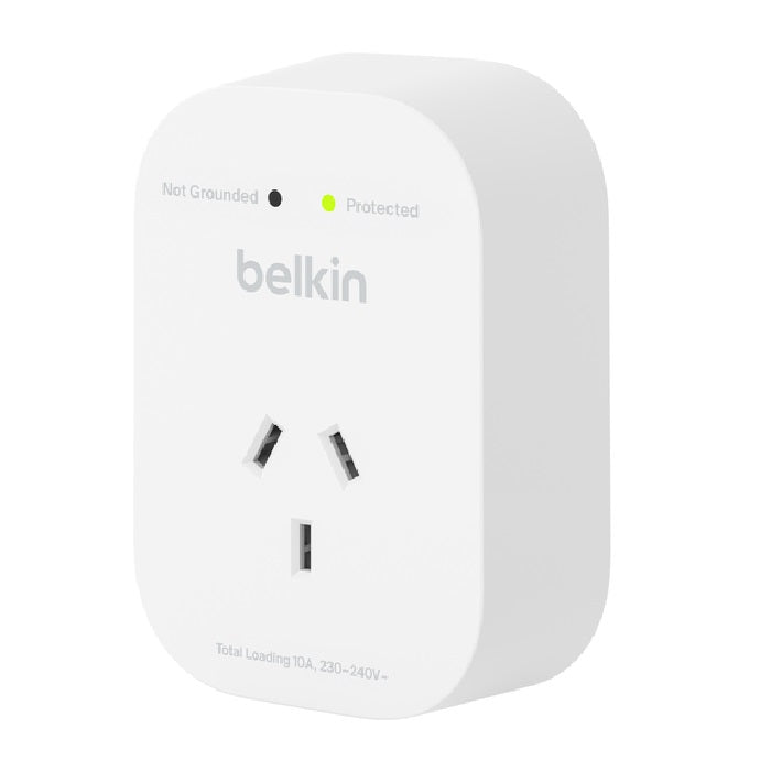 Belkin SurgePro 1 Outlet Surge Protection- White
