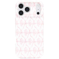 Case-Mate Trellis Bow MagSafe Case for iPhone 18 Pro Max - Ballet Pink