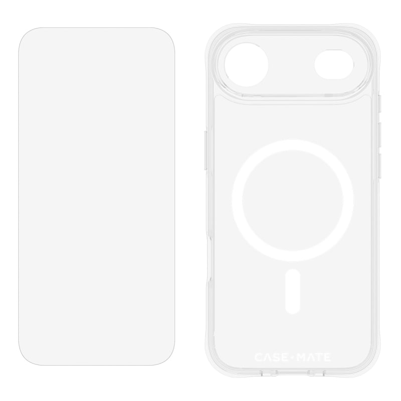 Case-Mate MagSafe Case & Screen Protection Pack for iPhone Air - Clear