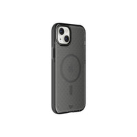 Thumbnail for Tech21 Evo Check - Apple iPhone 15 Plus Case MagSafe Compatible - Smokey Black
