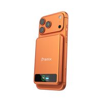 Thumbnail for BMX SolidSafe 5000mAh Solid-State Magnetic Power Bank - Orange