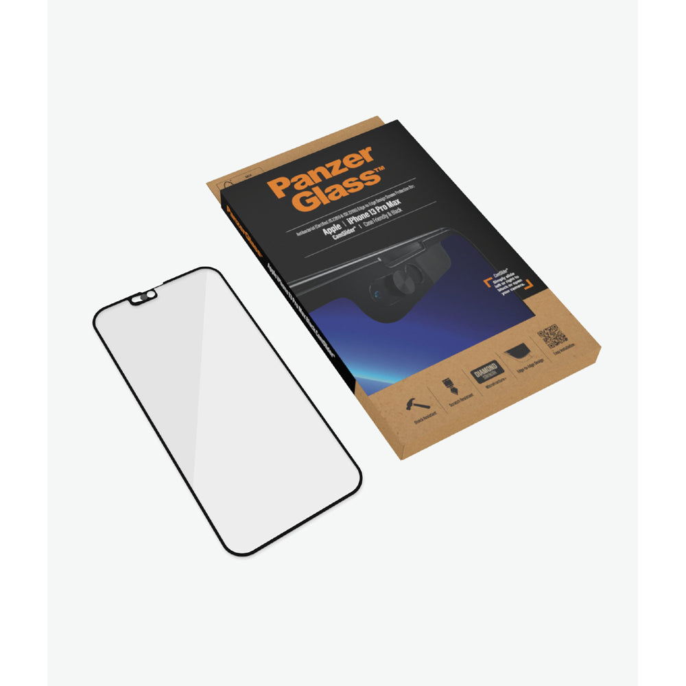 PanzerGlass Glass Screen Protector with CamSlider for iPhone 13 Pro Max