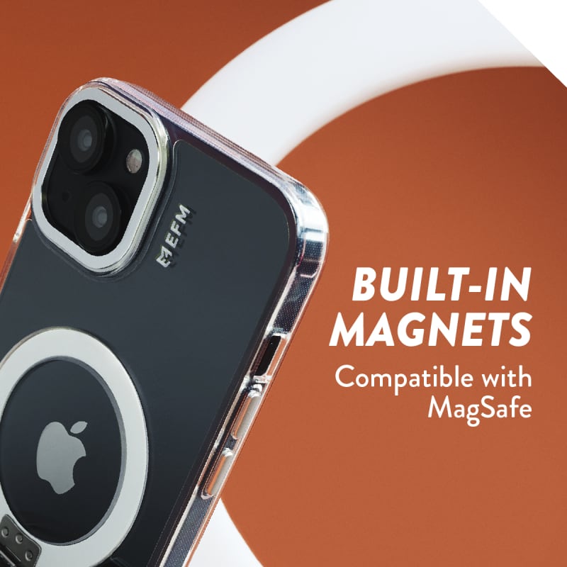 EFM Alta Case Armour with D3O Bio for iPhone 15 - 6.1" - Crystal Clear