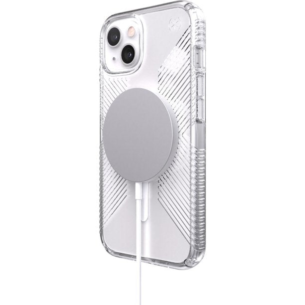 Speck Clear Grip with Magsafe for Iphone 13/14 - Clear