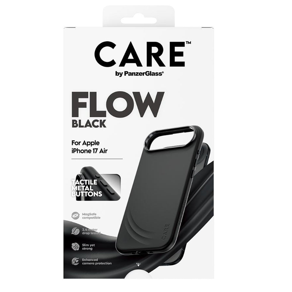 PanzerGlass CARE by Flow MagSafe Case for iPhone Air - Black