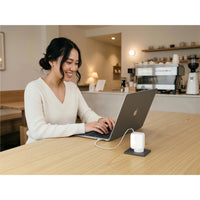 Belkin BoostCharge Pro Wall Charger 45W GaN with retractable cable - White