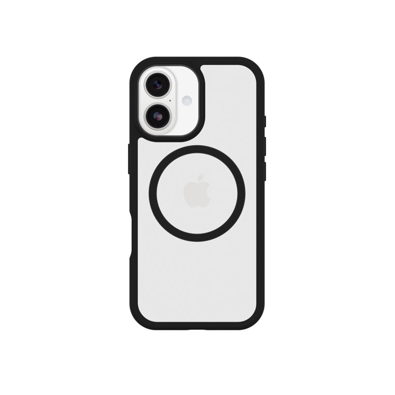 OtterBox React MagSafe Case for Apple iPhone 17- Black Crystal