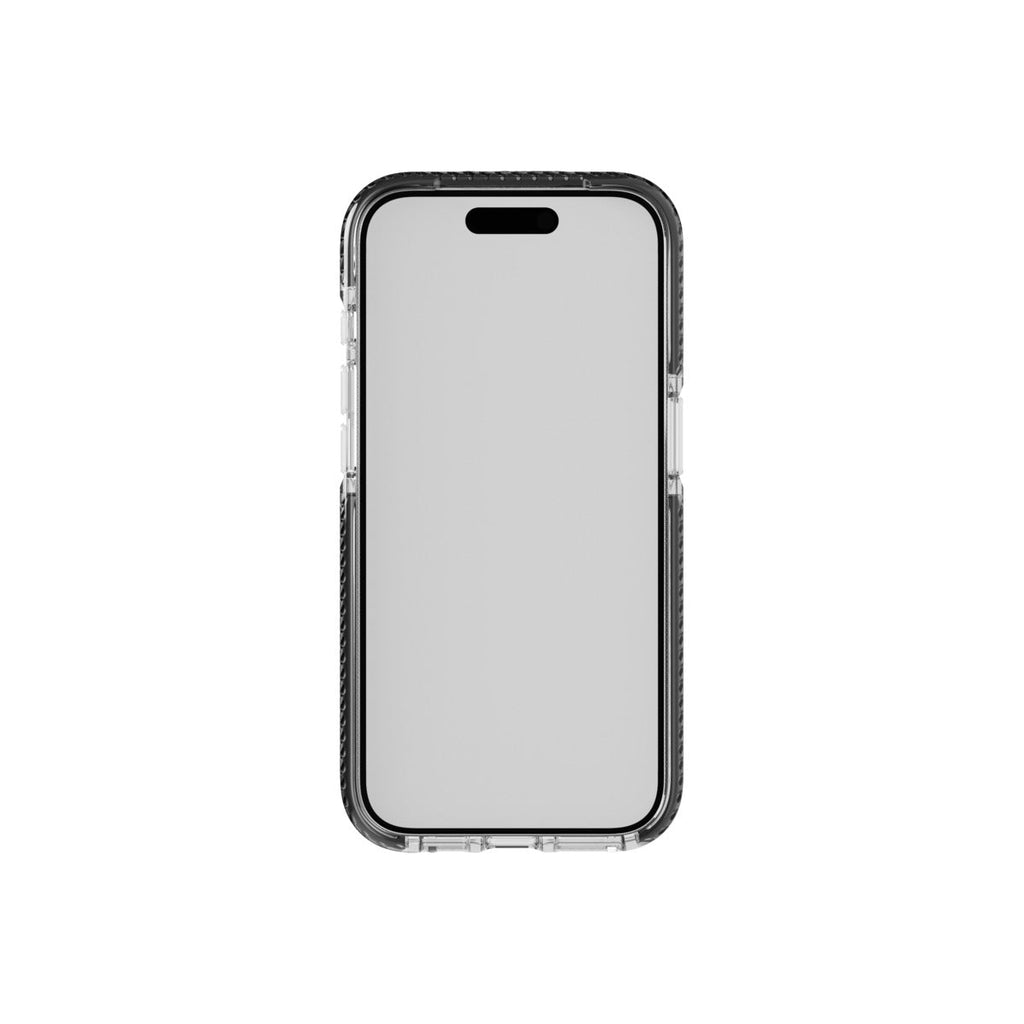 Tech21 Evo Crystal for iPhone 15 Pro Case MagSafe Compatible - Black