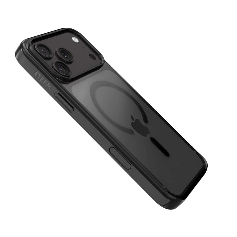 EFM Toronto Case with D3O Zero for iPhone 18 Pro - Black Clear