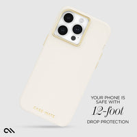 Thumbnail for Case-Mate Silicone MagSafe Case For iPhone 15 Pro Max - Beige