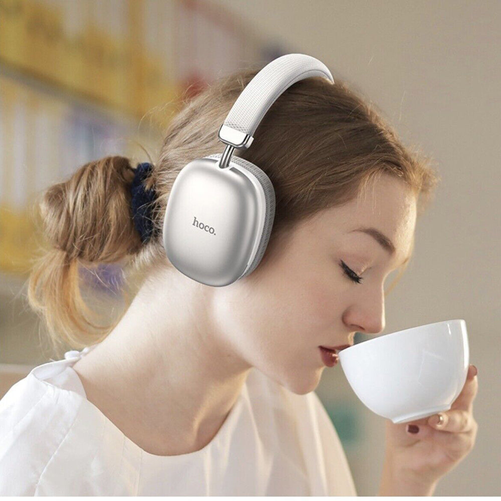 Hoco W35 Wireless Headphones - Silver