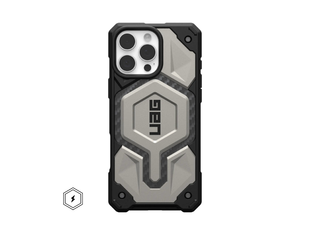 UAG Monarch Pro Case for Apple iPhone 16 Pro - Titanium