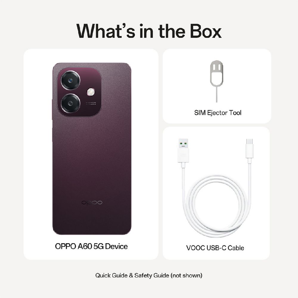 OPPO A60 5G 128GB / 4GB - Nebula Red