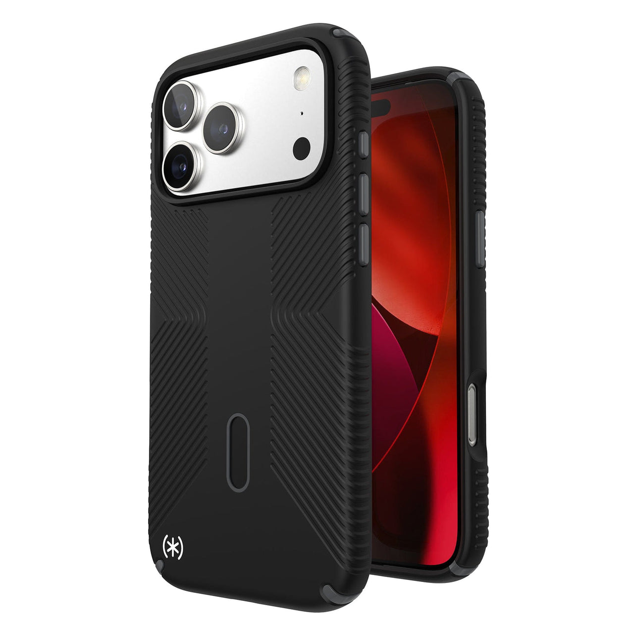 Speck Presidio2 Grip for iPhone 17 Pro Max - Black/Grey