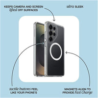 Thumbnail for OtterBox Symmetry Case with Magnets Suits for Samsung Galaxy S26+ (S26 Plus) - Black