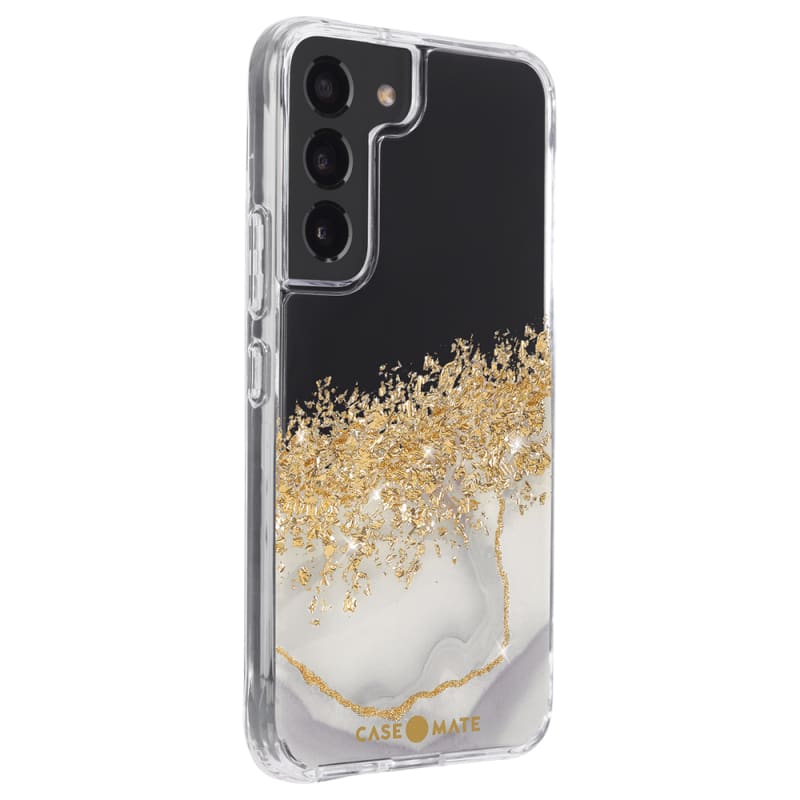 Case-Mate Karat Marble Case for Samsung Galaxy S22 (6.1) - White