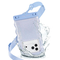 Case-Mate Wavy Waterproof Floating Pouch Large - Blue